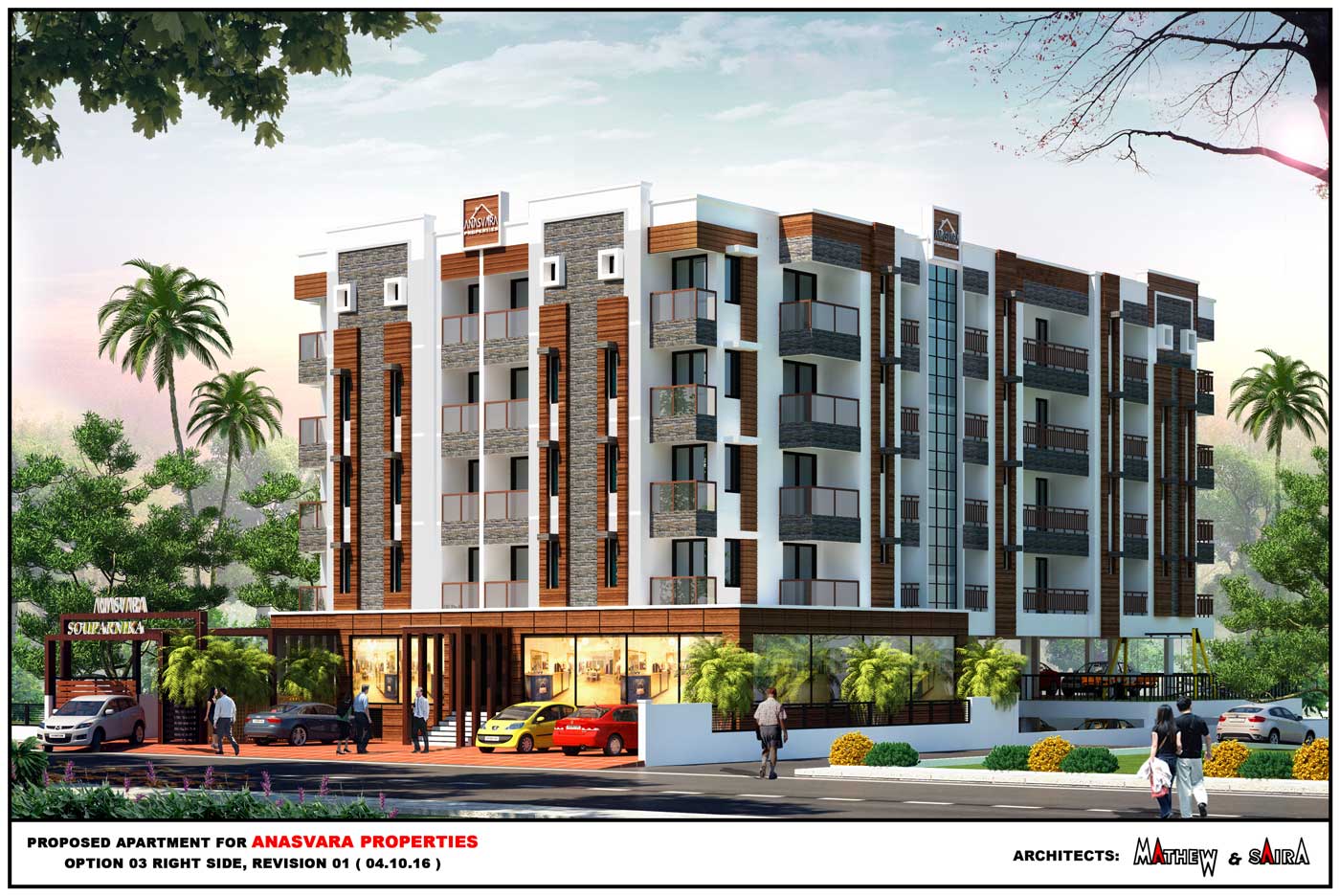 Anasvara Souparnika Anaswvara Builders Elamakkara Kochi