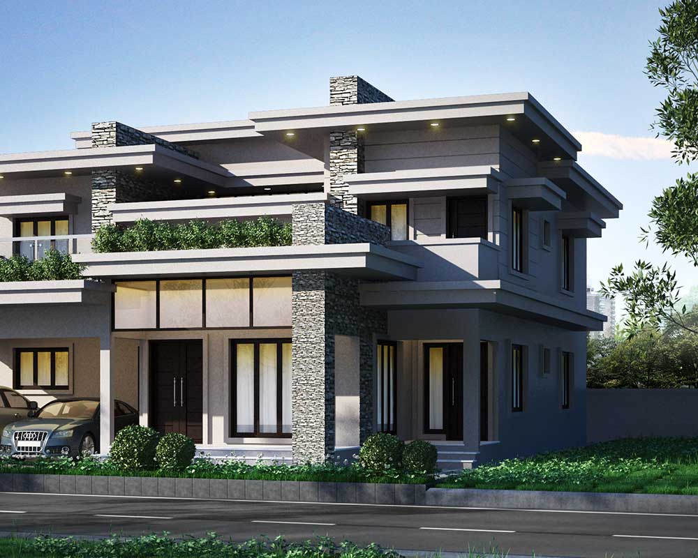 residence builder contractor in Ernakulam